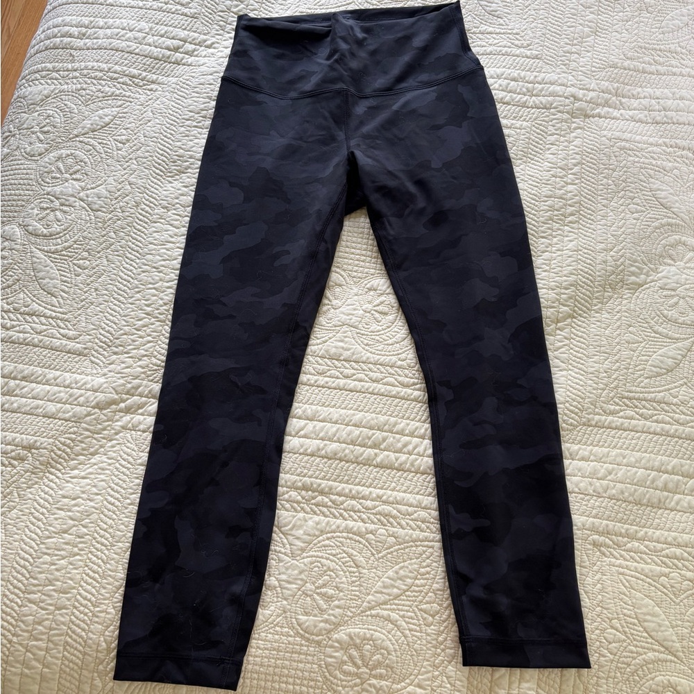 Lululemon Align Black camo Leggings 25 inch